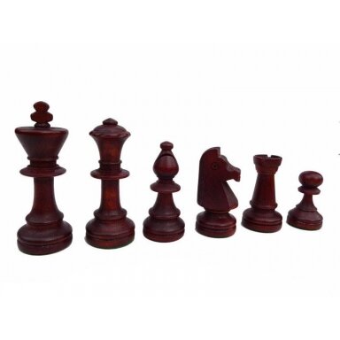 Šachmatų figūrėlės STAUNTON Nr. 4, karalius 80 mm Šachmatų figūrėlės STAUNTON Nr. 4, karalius 80 mm