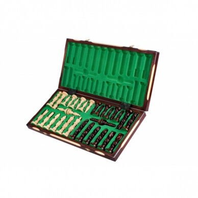 Šachmatai Galant 580x290x70mm karalius 140mm Šachmatai Galant 580x290x70mm karalius 140mm