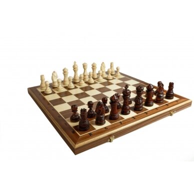 Šachmatai Mars 590x295x70mm, karalius 125mm 1