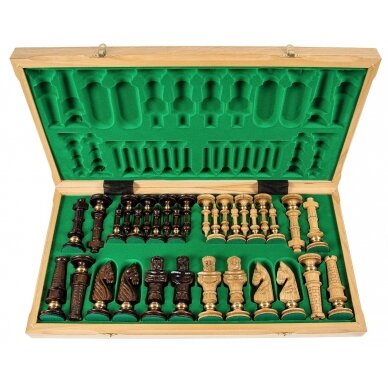 Ąžuoliniai šachmatai Royal De Lux, 65 cmŠachmatai Royal DE LUX 650x325x80mm, karalius 130mm ąžuoliniai (Ekskliuzyvas) 1 Ąžuoliniai šachmatai Royal De Lux, 65 cmŠachmatai Royal DE LUX 650x325x80mm, karalius 130mm ąžuoliniai (Ekskliuzyvas) 1