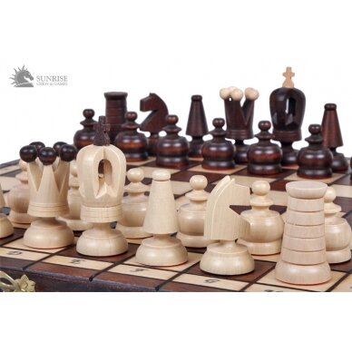 Šachmatai Royal Maxi 310x155x45mm (karalius 65mm) 1 Šachmatai Royal Maxi 310x155x45mm (karalius 65mm) 1