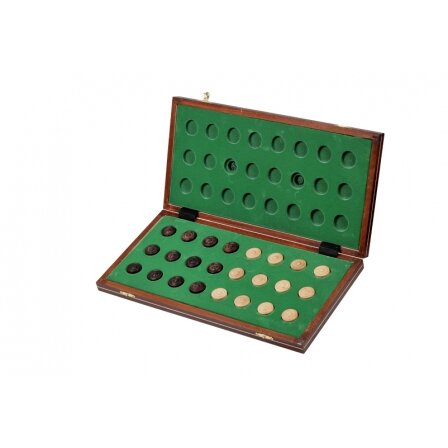 Medinės šaškės Checkers, 40 × 20 × 4 cm 1 Medinės šaškės Checkers, 40 × 20 × 4 cm 1