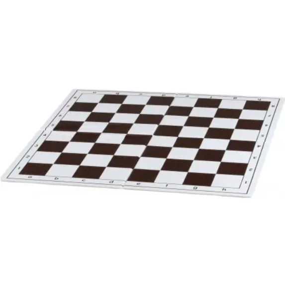 Šachmatų ir šaškių vinilinė lenta 430x430mm (sudedama) 1
