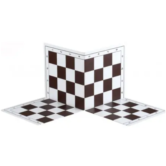 Šachmatų ir šaškių vinilinė lenta 430x430mm (sudedama) Šachmatų ir šaškių vinilinė lenta 430x430mm (sudedama)