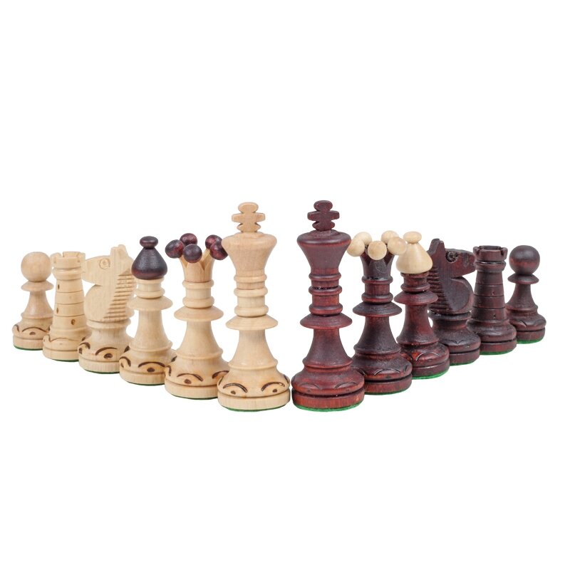 Šachmatai Ambasador Small 420x210x50mm, Karalius 85mm Šachmatai Ambasador Small 420x210x50mm, Karalius 85mm