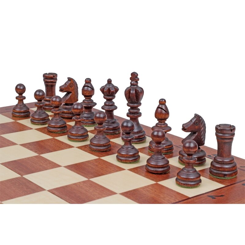 Šachmatai Olympic Small 350x175x45mm, Karalius 65mm 1