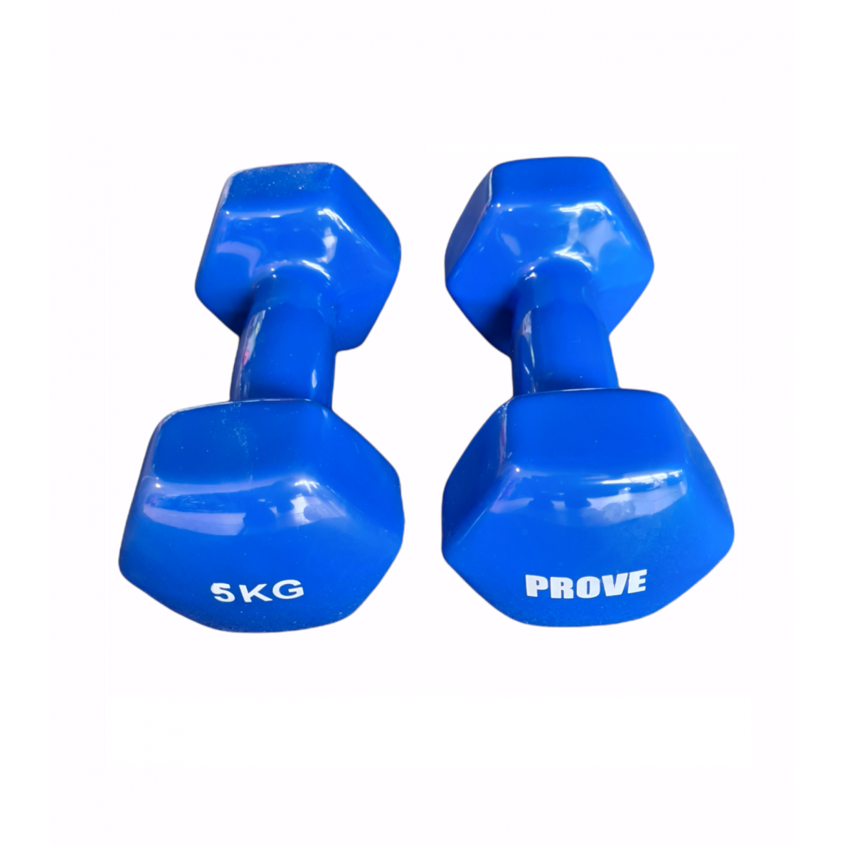 Šešiakampis aerobikos hantelis Prove 5kg (1vnt) 1 Šešiakampis aerobikos hantelis Prove 5kg (1vnt) 1