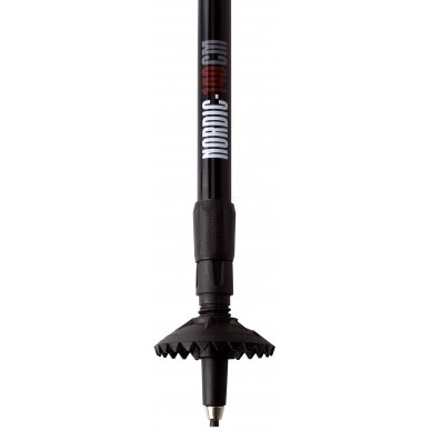 Šiaurietiško ėjimo lazdos ABBEY 21SR ZRG Black/Red/Grey 1 Šiaurietiško ėjimo lazdos ABBEY 21SR ZRG Black/Red/Grey 1