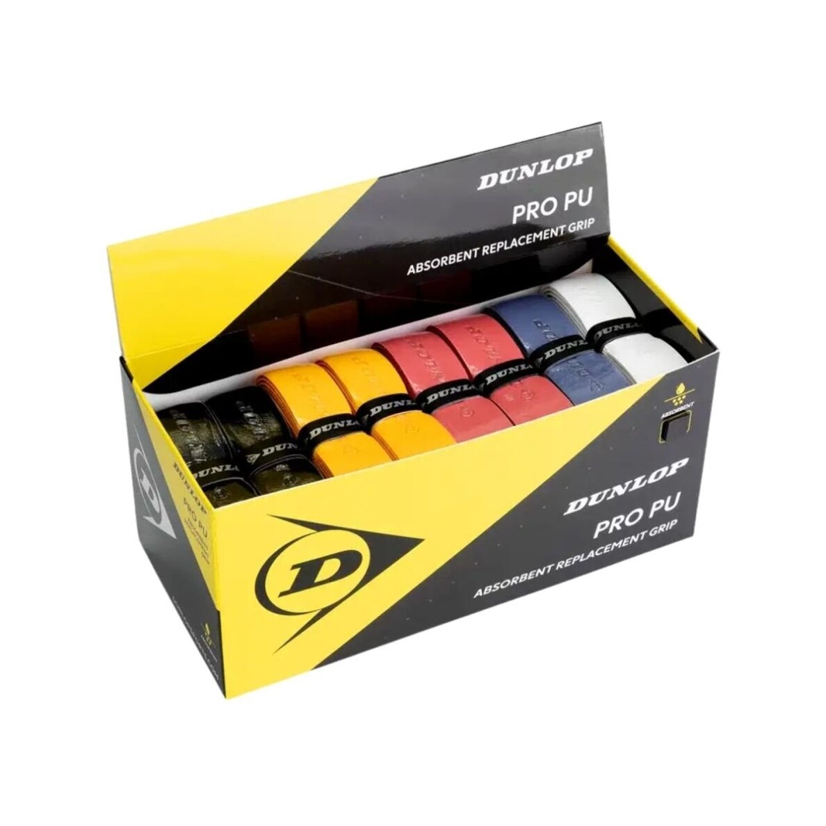Skvošo raketės vid. apvija PRO 24vnt. mixed 1 Skvošo raketės vid. apvija PRO 24vnt. mixed 1