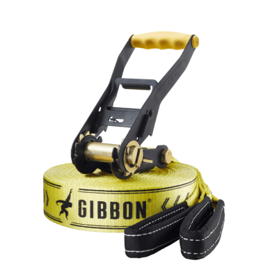 Slackline komplektas tvirtinamas nuo žemės Gibbon INDEPENDENCE KIT 2