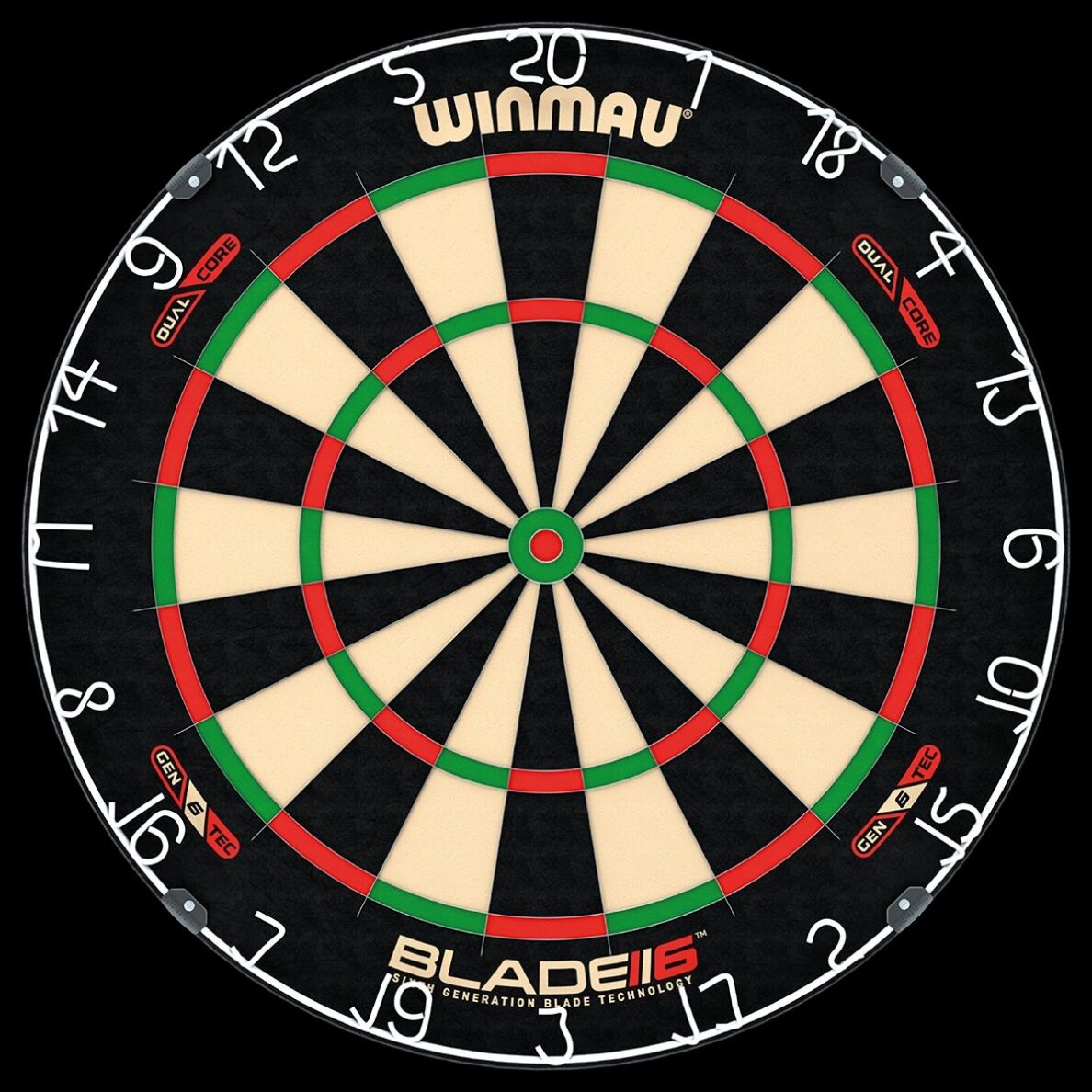 Smiginio taikinys Winmau Blade 6 Dual Core Dartboard