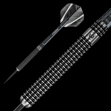 Smiginio strėlytės Winmau Blackout 90% Tungsten alloy 3x22g 2