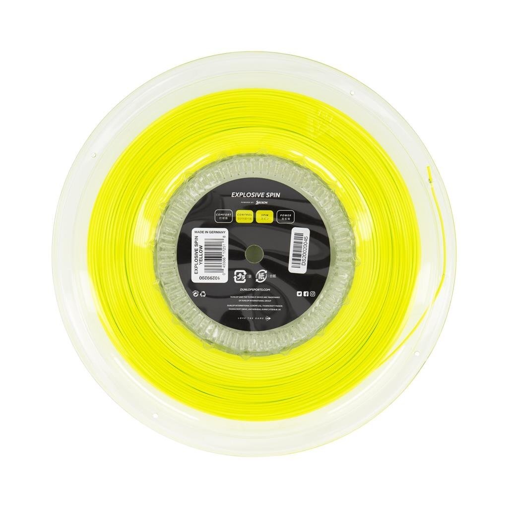 Stygos tenisui EXPLOSIVE SPIN 17g/1.25mm 200m 1 Stygos tenisui EXPLOSIVE SPIN 17g/1.25mm 200m 1
