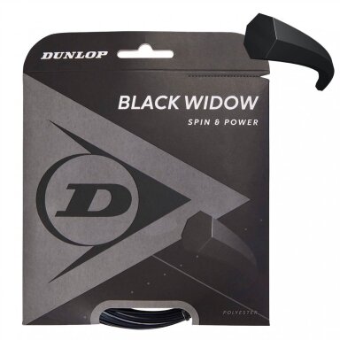 Stygos tenisui Dunlop Black Widow 16G/1.31mm/12M