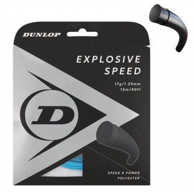 Stygos tenisui Dunlop EXPLOSIVE SPEED 17G/1,25mm/12M Blue
