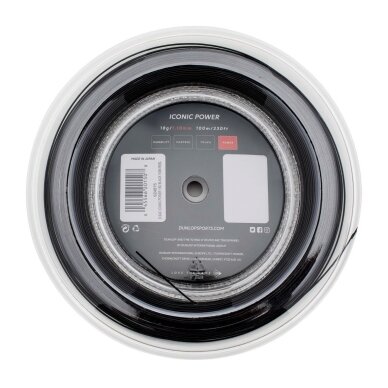 Stygos skvošo reketei DUNLOP D SAC ICONIC POWER 18 G/10m/1.1mm 1 Stygos skvošo reketei DUNLOP D SAC ICONIC POWER 18 G/10m/1.1mm 1