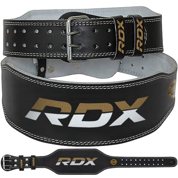 Sunkiaatlečių diržas RDX 6 Inch Leather Gym Belt (xl dydis) Sunkiaatlečių diržas RDX 6 Inch Leather Gym Belt (xl dydis)