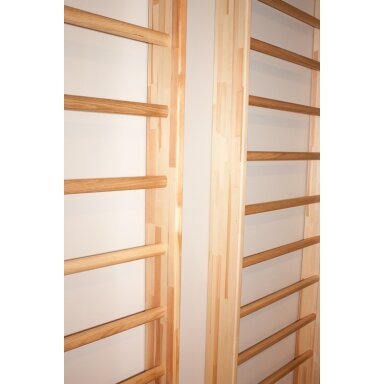 Švediška gimnastikos sienelė Wood-Line 2,8x0,90x0,15m Švediška gimnastikos sienelė Wood-Line 2,8x0,90x0,15m