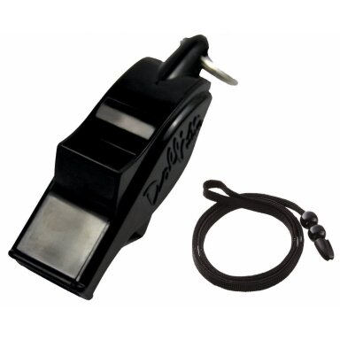 Švilpukas krepšiniui MOLTEN DOLFIN WDFPBK black Švilpukas krepšiniui MOLTEN DOLFIN WDFPBK black