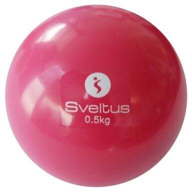 Svorinis kamuolys SVELTUS WEIGHTED BALL 0,5kg