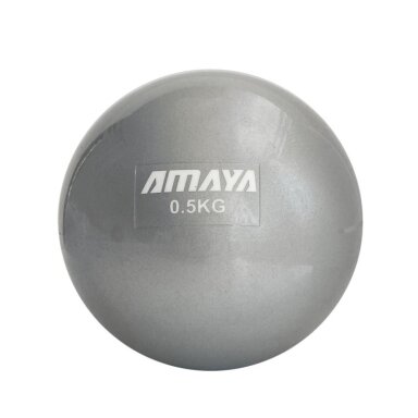 Svorinis pasunkintas kamuolys Amaya 0,5kg Svorinis pasunkintas kamuolys Amaya 0,5kg