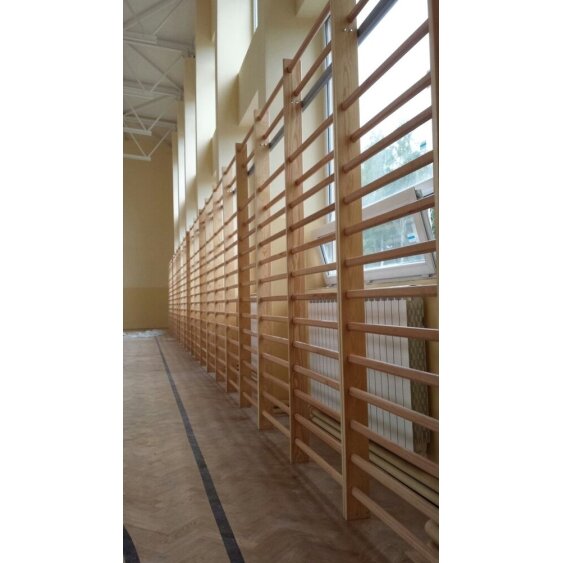 Švediška gimnastikos sienelė Wood-Line 3x0,90x0,10m Švediška gimnastikos sienelė Wood-Line 3x0,90x0,10m