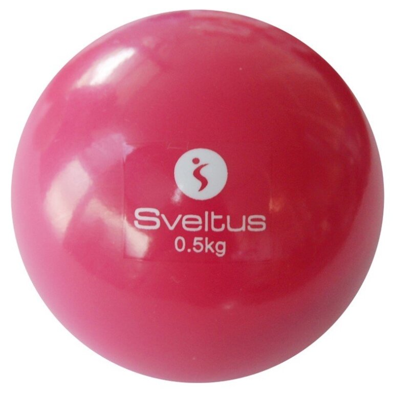 Svorinis kamuolys SVELTUS WEIGHTED BALL 0,5kg Svorinis kamuolys SVELTUS WEIGHTED BALL 0,5kg