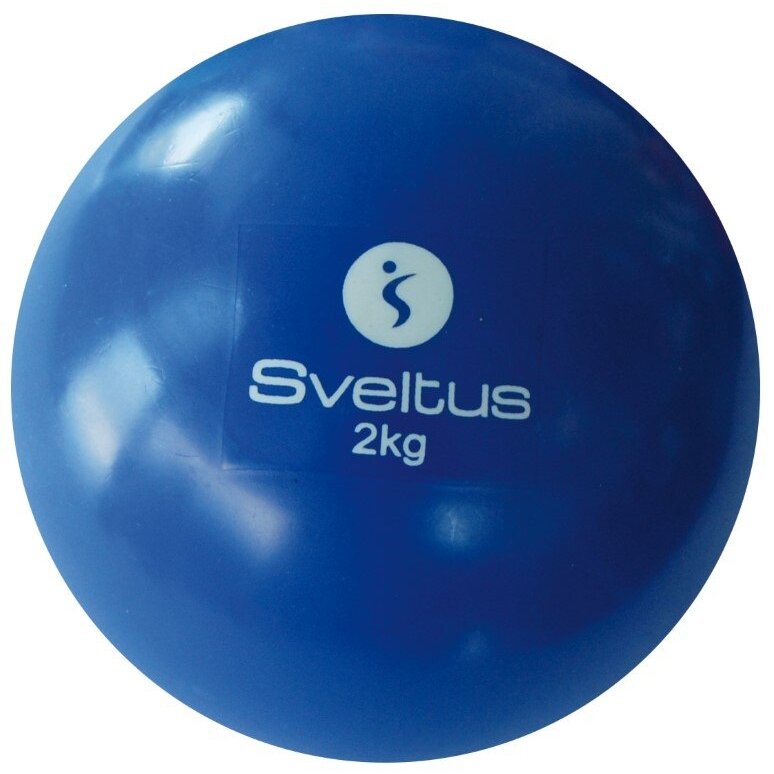 Svorinis kamuolys SVELTUS WEIGHTED BALL 2kg