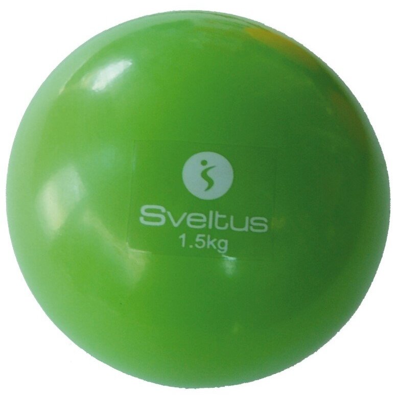 Svorinis kamuolys SVELTUS WEIGHTED BALL 1,5kg