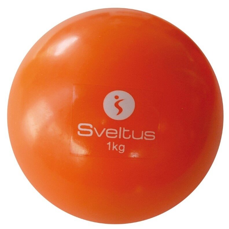 Svorinis kamuolys SVELTUS WEIGHTED BALL 1kg Svorinis kamuolys SVELTUS WEIGHTED BALL 1kg