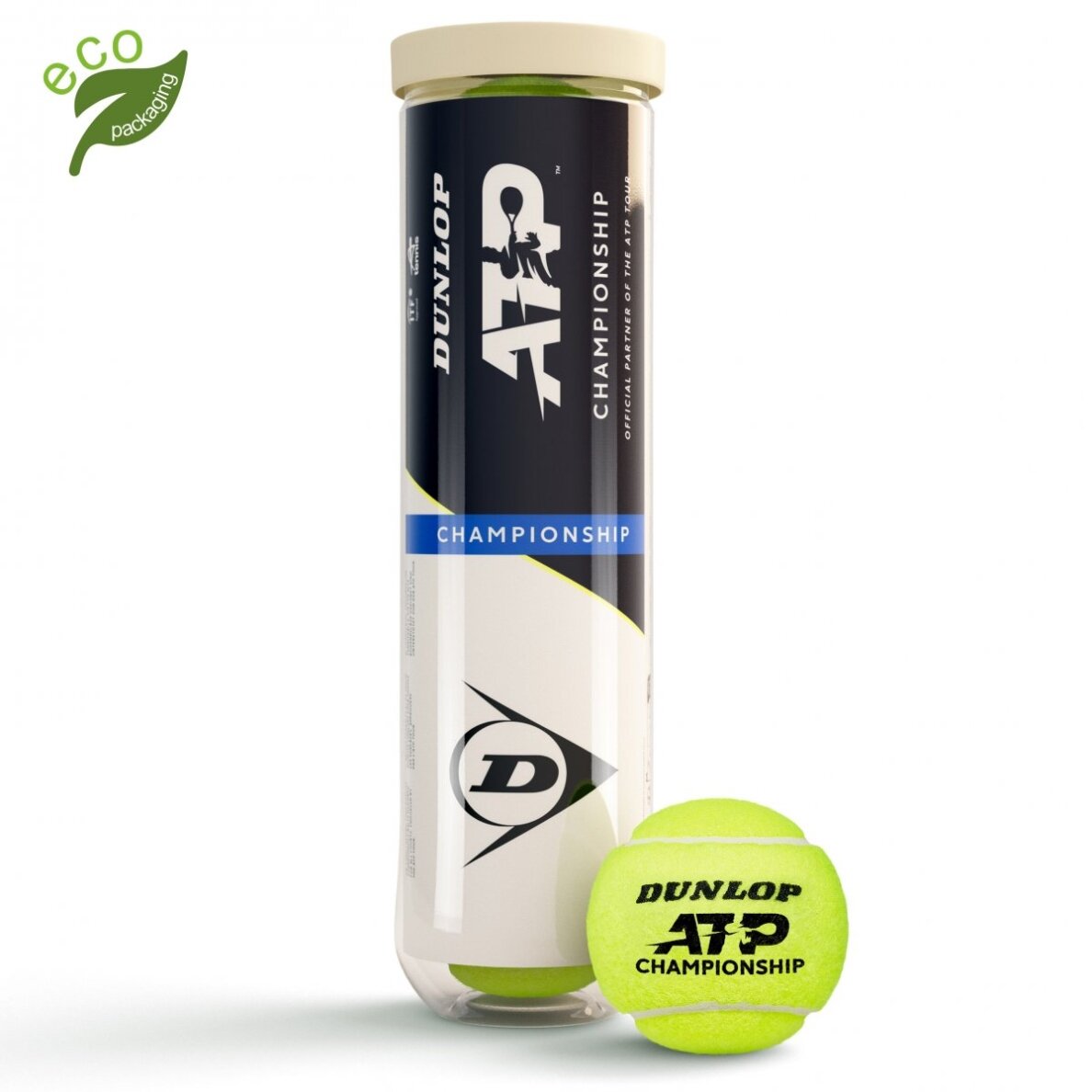 Teniso kamuol. DUNLOP ATP CHAMPIONSHIP 4-tube ITF Teniso kamuol. DUNLOP ATP CHAMPIONSHIP 4-tube ITF