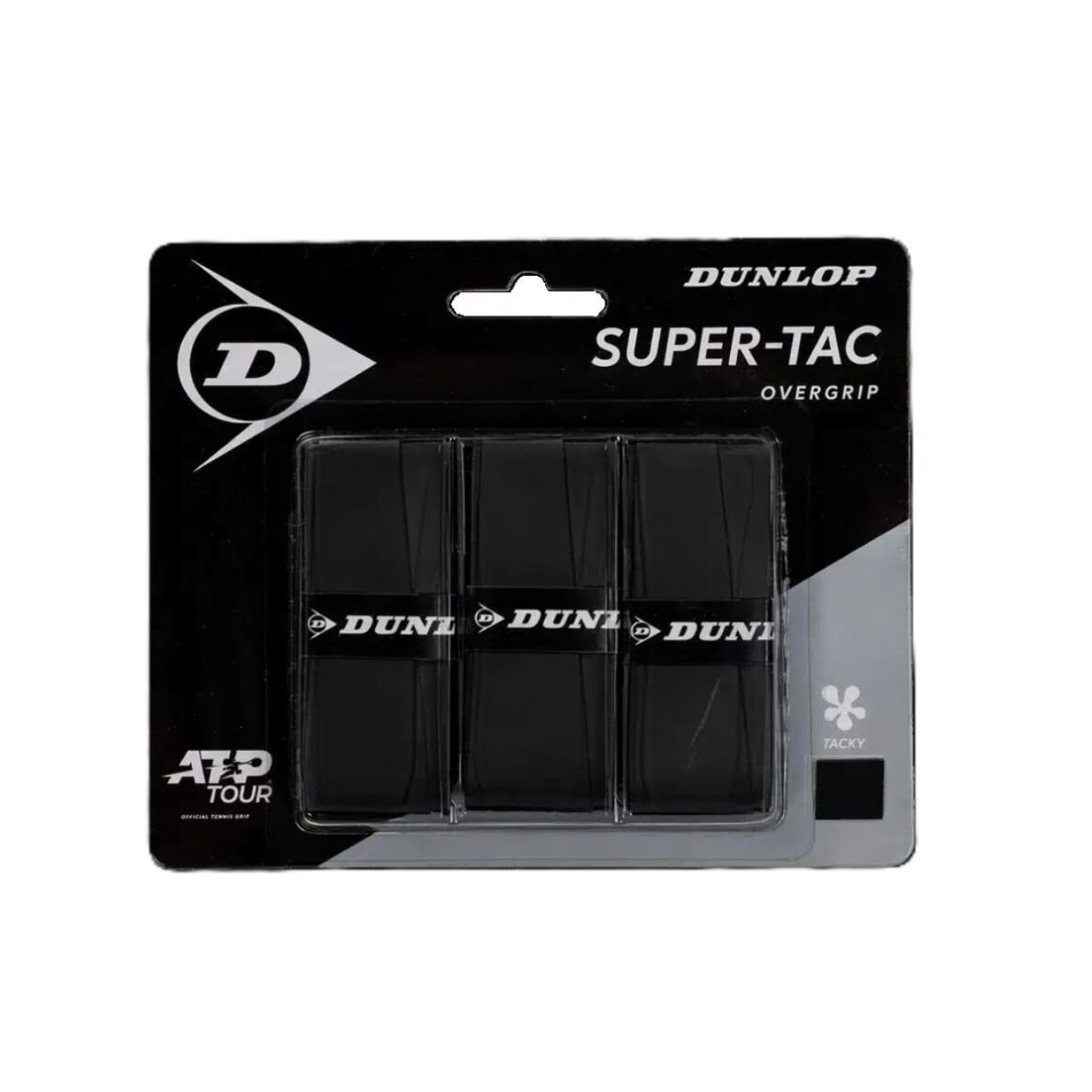 Teniso raketės virš. apvija SUPER TAC 3vnt. black Teniso raketės virš. apvija SUPER TAC 3vnt. black