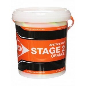 Teniso kamuoliukai Dunlop STAGE 2 ORANGE 60-bucket ITF