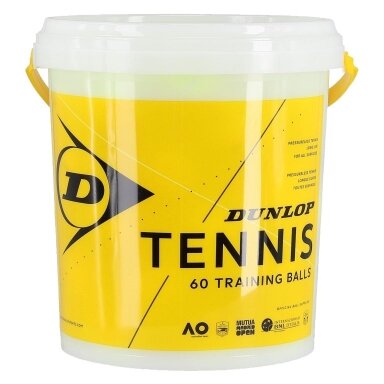 Teniso kamuoliukai Dunlop TRAINING 60-bucket Teniso kamuoliukai Dunlop TRAINING 60-bucket