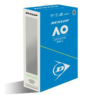 Teniso kamuol. DUNLOP AUSTRALIAN OPEN 2x4-tube ITF