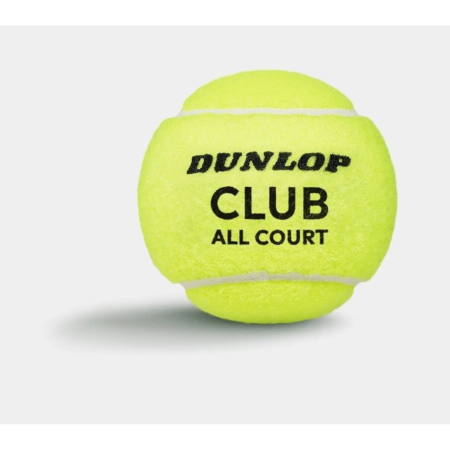 Teniso kamuol. DUNLOP CLUB ALL COURT 4-tube ITF 2 Teniso kamuol. DUNLOP CLUB ALL COURT 4-tube ITF 2