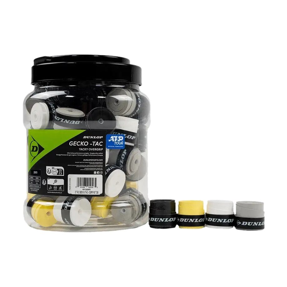 Teniso raketės virš. apvija GECKO-TAC 60vnt. mixed 1 Teniso raketės virš. apvija GECKO-TAC 60vnt. mixed 1