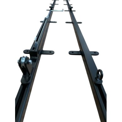 Tinklinio stovai montuojami prie sienos 150cm 1 Tinklinio stovai montuojami prie sienos 150cm 1