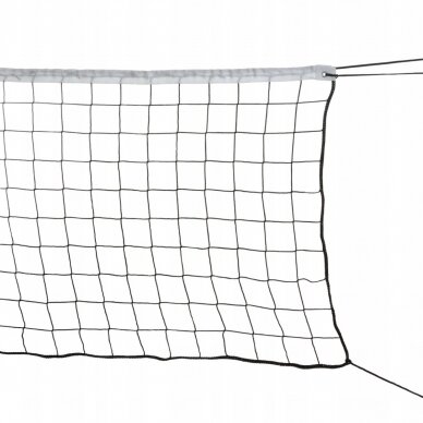 Tinklinio tinklas PP3mm 9,5x1m (baltas su trosu) 1