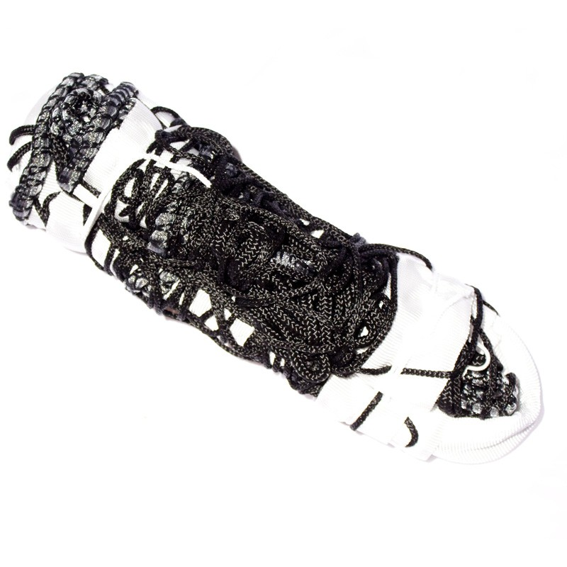 Tinklinio tinklas PP3mm 9,5x1m (juodas su trosu) Tinklinio tinklas PP3mm 9,5x1m (juodas su trosu)