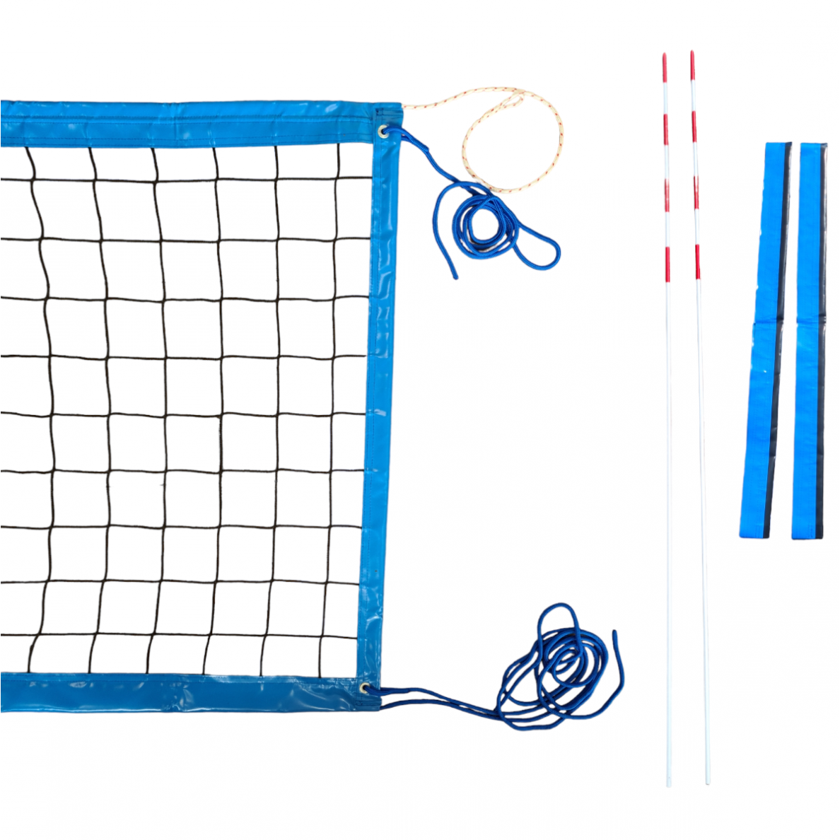 Paplūdimio tinklinio tinklas Netex Edition Line PP3mm (skirtas varžyboms, su antenomis ir kevlariniu trosu) 1 Paplūdimio tinklinio tinklas Netex Edition Line PP3mm (skirtas varžyboms, su antenomis ir kevlariniu trosu) 1