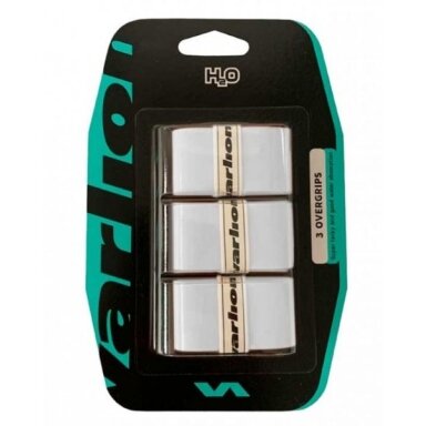 Varlion rakecių gripsas H2O White 3vnt Varlion rakecių gripsas H2O White 3vnt