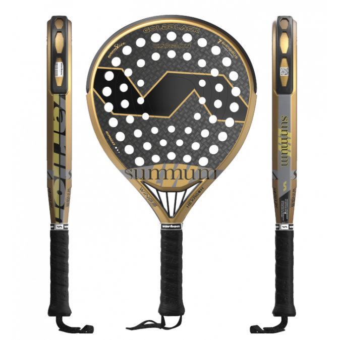 Padelio raketė Varlion LW Carbon Goldblack 2025 Padelio raketė Varlion LW Carbon Goldblack 2025