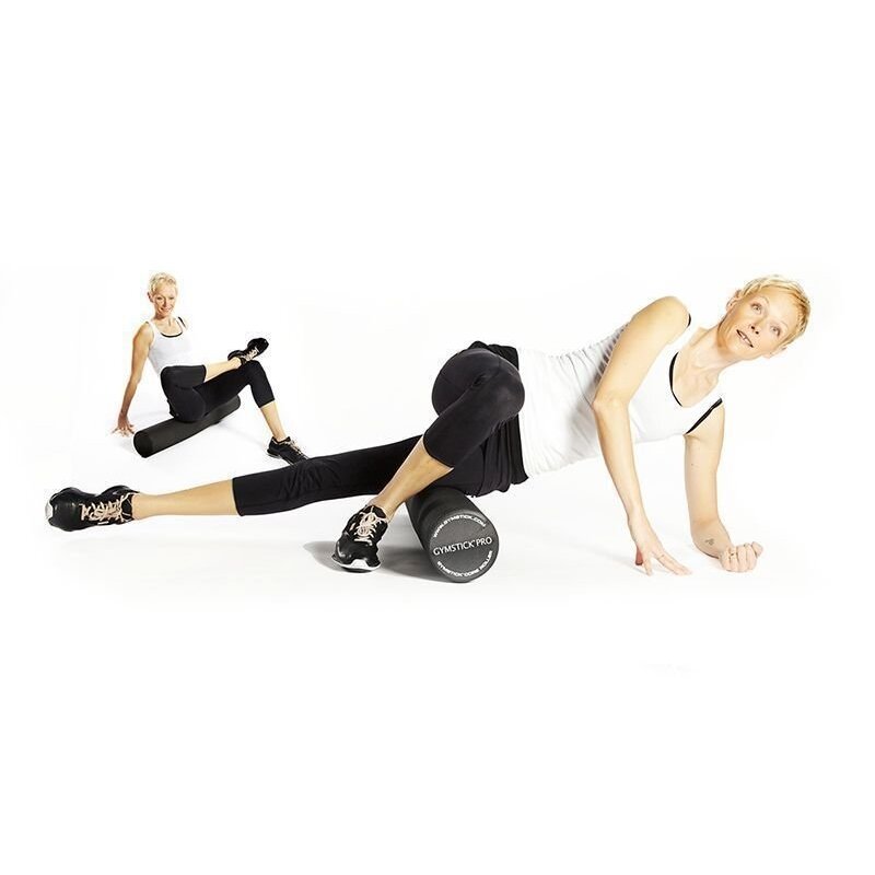 Volas masažinis GYMSTICK 61110-45 45cm D15cm Pro Black 2 Volas masažinis GYMSTICK 61110-45 45cm D15cm Pro Black 2